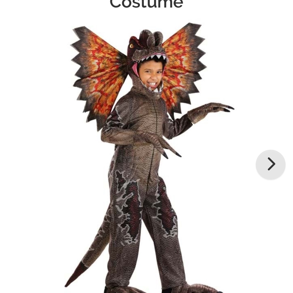 Deluxe Kid's Dilophosaurus Costume  small